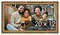 20x12 Solid Wood Antique Picture Frame with UV-Resistant Acrylic & Acid-Free Backing, Available in 4 Finishes: Bronze, Gold, Silver, and Gold with Black